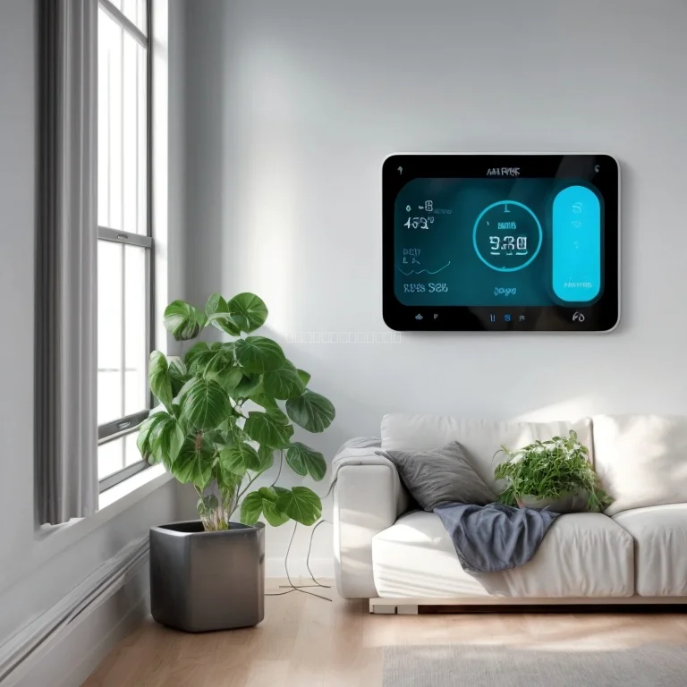 AirLabAI Klimagerät in modernem Wohnraum